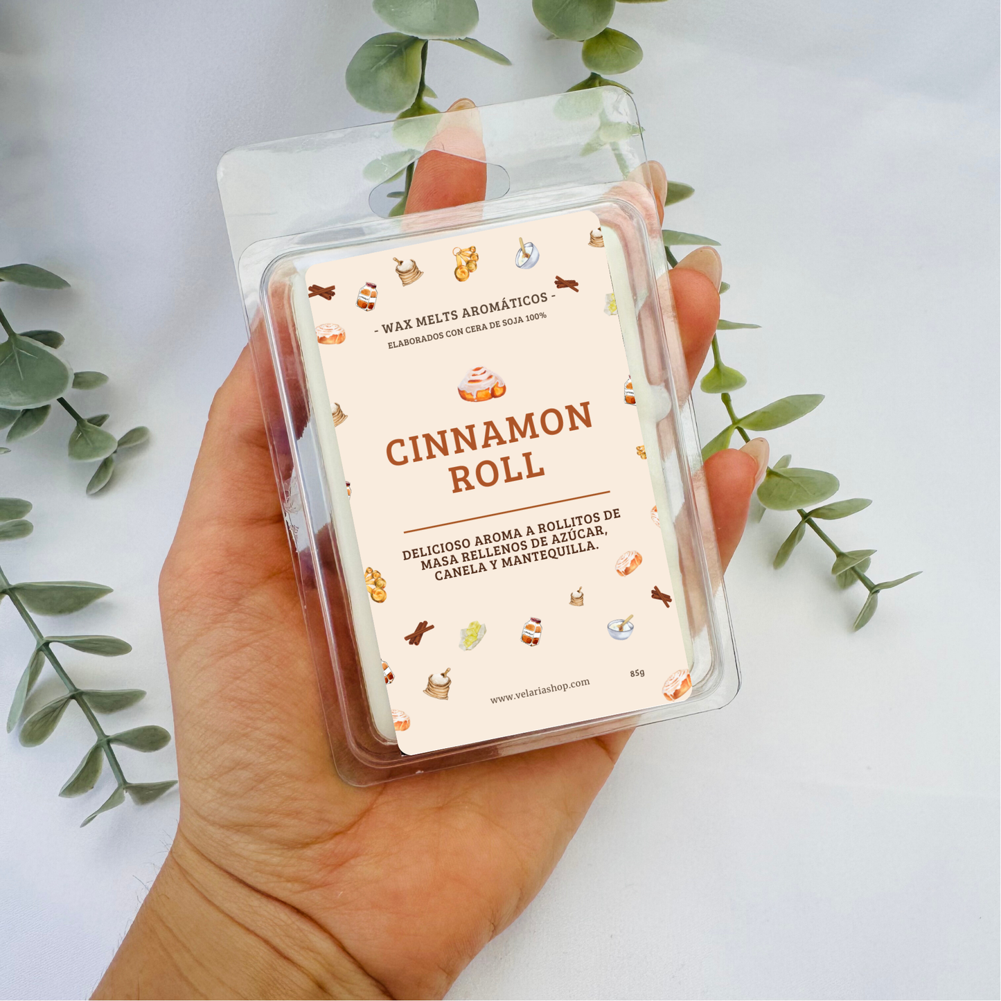 Wax Melt Cinnamon Roll - Delicias de Temporada