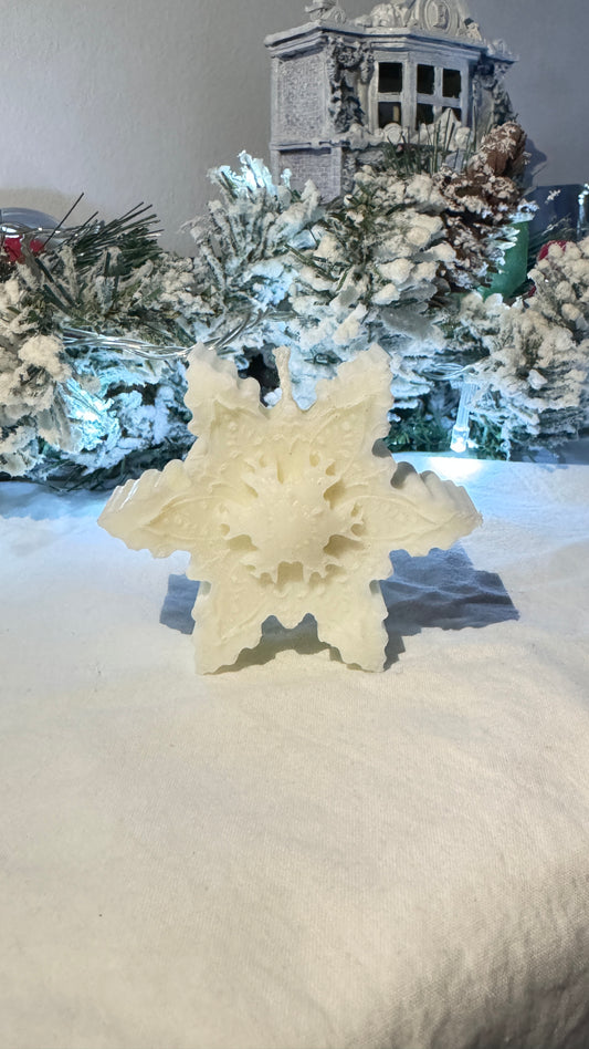 Copito de Nieve - Vela decorativa de Navidad