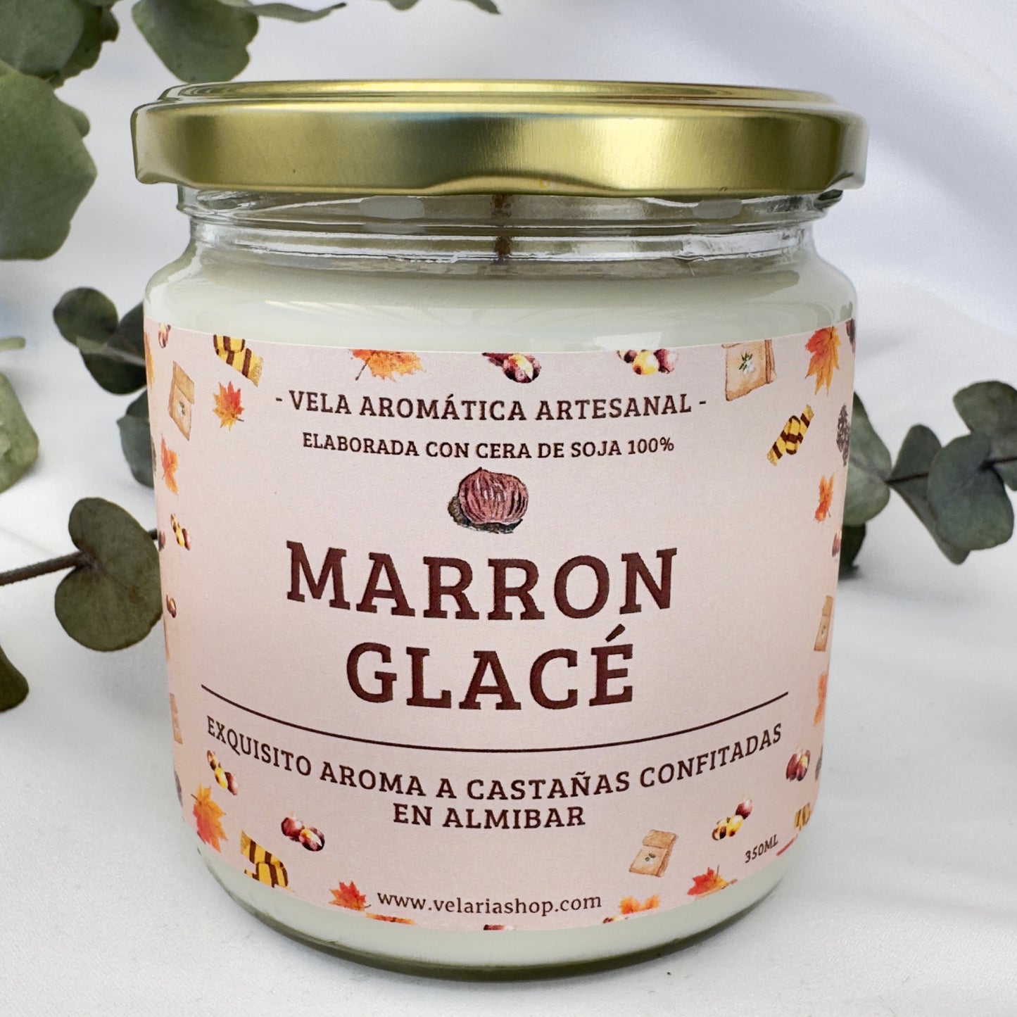 Vela Marron Glacé - Delicias de Temporada