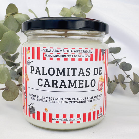 Vela Palomitas de Caramelo - Día de Cine