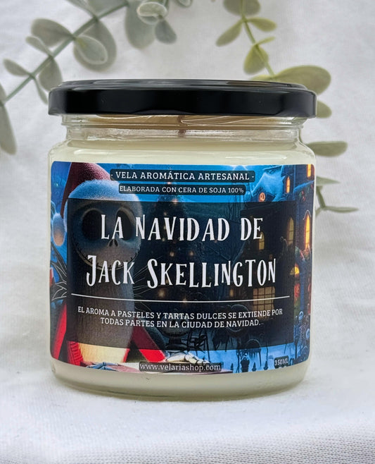 Vela La Navidad de Jack Skellington - Pesadilla Antes de Navidad